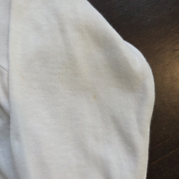 Christmas Young Essentials Vintage White Turtle Neck with Bear LOVE Design - Picture 2 of 3